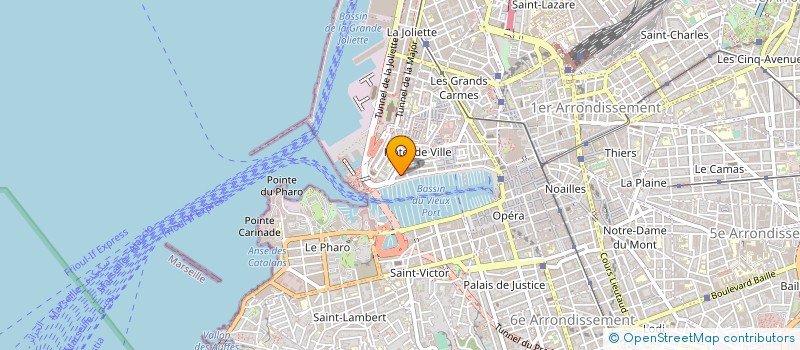 localisation de l'entreprise MONSIEUR SAID HADJIAT à MARSEILLE