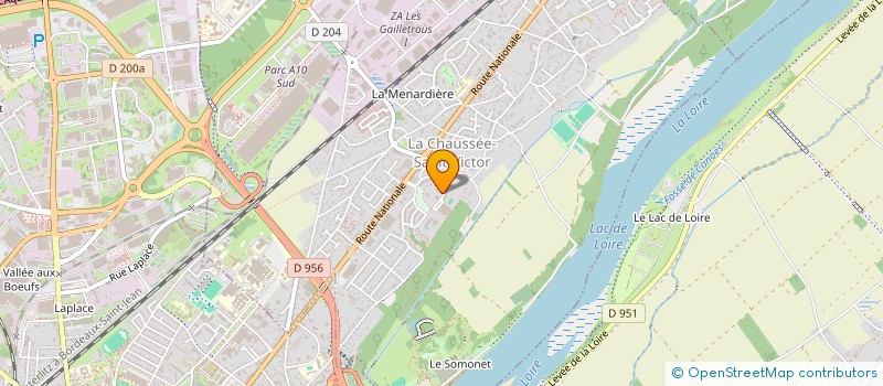 localisation de l'entreprise MONSIEUR SAID HADJLAOUI  LA CHAUSSEE-SAINT-VICTOR