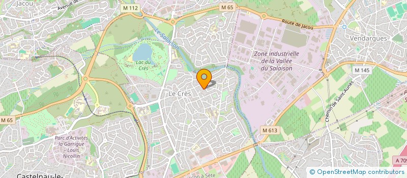 localisation de l'entreprise MONSIEUR SAID HALES  LE CRES