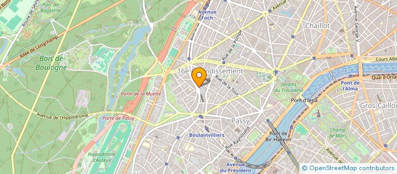 localisation de l'entreprise MONSIEUR SAID HAMAD  PARIS