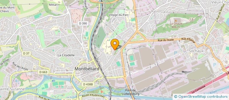 localisation de l'entreprise MONSIEUR SAID HAMANI  MONTBELIARD