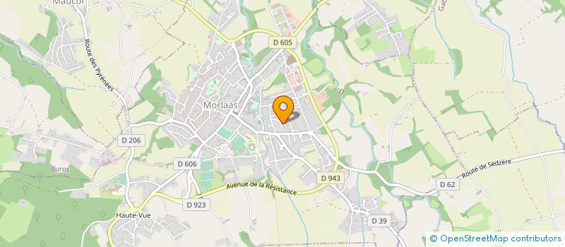 localisation de l'entreprise MONSIEUR SAID HAMI-EDDINE à MORLAAS