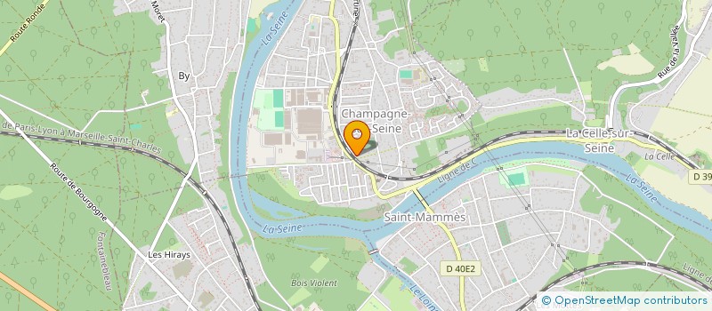 localisation de l'entreprise MONSIEUR SAID HAMOUR  CHAMPAGNE-SUR-SEINE
