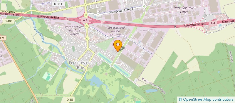 localisation de l'entreprise MONSIEUR SAID HAMRANI  FERRIERES-EN-BRIE