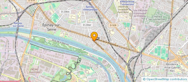 localisation de l'entreprise MONSIEUR SAID HAOUCHINE  EPINAY-SUR-SEINE