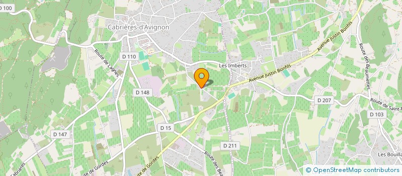 localisation de l'entreprise MONSIEUR SAID HARKASS  CABRIERES-D'AVIGNON