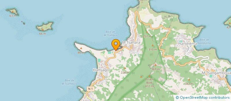 localisation de l'entreprise MONSIEUR SAID HAROUNA  MTSAMBORO