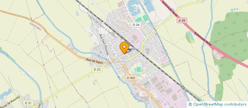 localisation de l'entreprise MONSIEUR SAID HASNAOUI  GENLIS