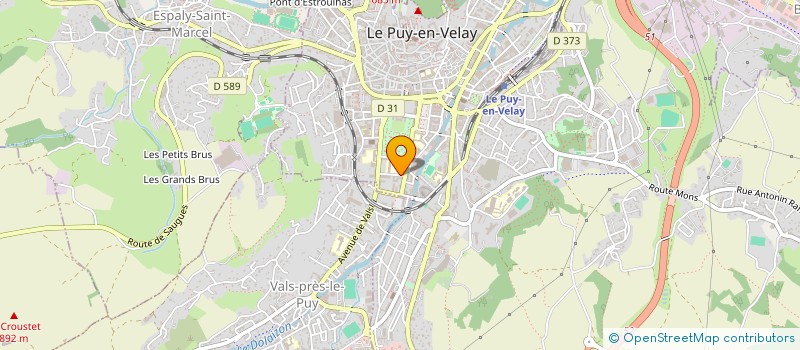 localisation de l'entreprise MONSIEUR SAID HASSANI  LE PUY-EN-VELAY