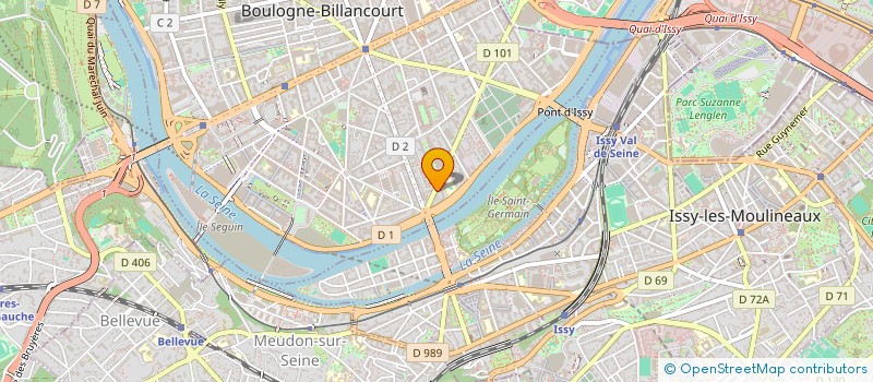 localisation de l'entreprise MONSIEUR SAID HASSANI à BOULOGNE-BILLANCOURT
