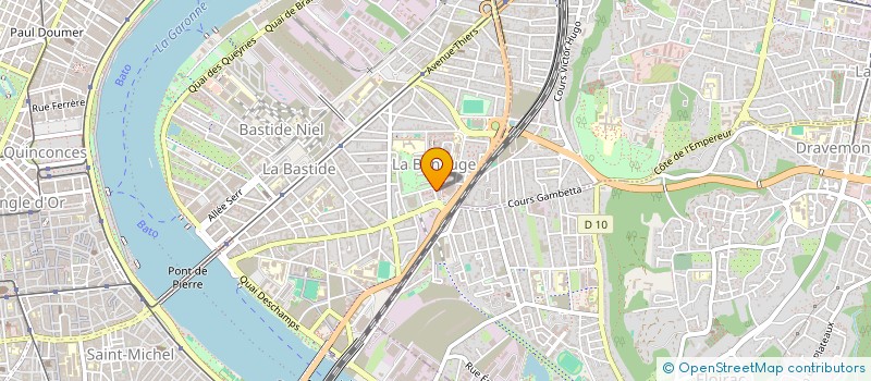 localisation de l'entreprise MONSIEUR SAID HASSANI  BORDEAUX