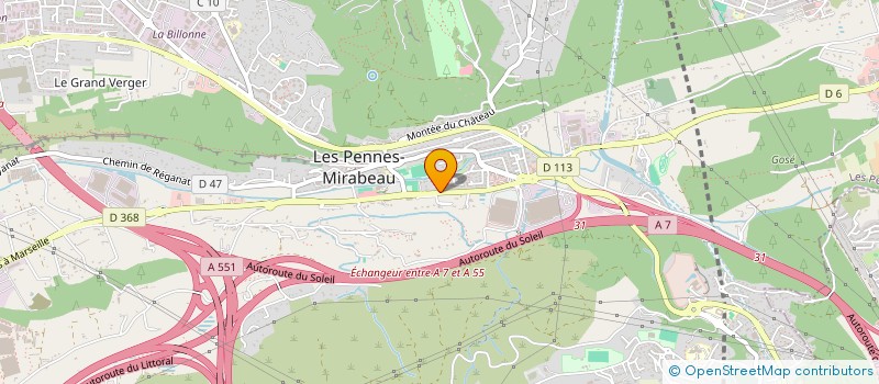 localisation de l'entreprise MONSIEUR SAID HASSANI à LES PENNES-MIRABEAU