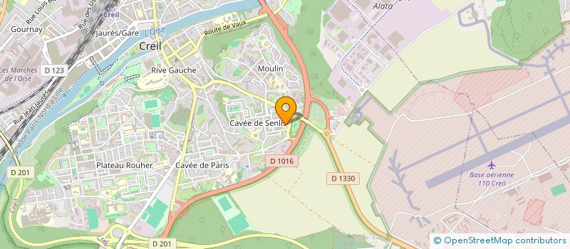 localisation de l'entreprise MONSIEUR SAID HEDHLI  CREIL