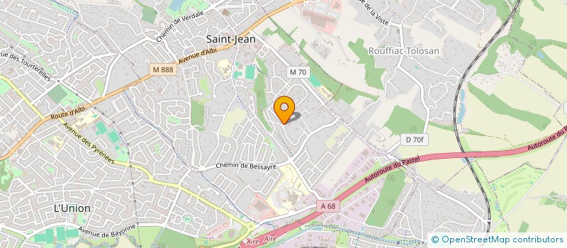 localisation de l'entreprise MONSIEUR SAID HIMOU OQAIL à TOULOUSE