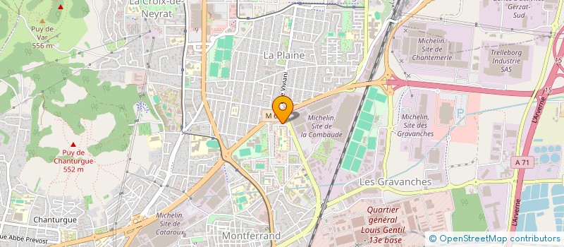 localisation de l'entreprise MONSIEUR SAID HNICH PEREZ  CLERMONT-FERRAND