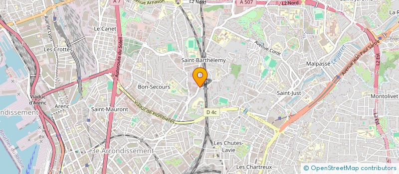 localisation de l'entreprise MONSIEUR SAID HORRI  MARSEILLE