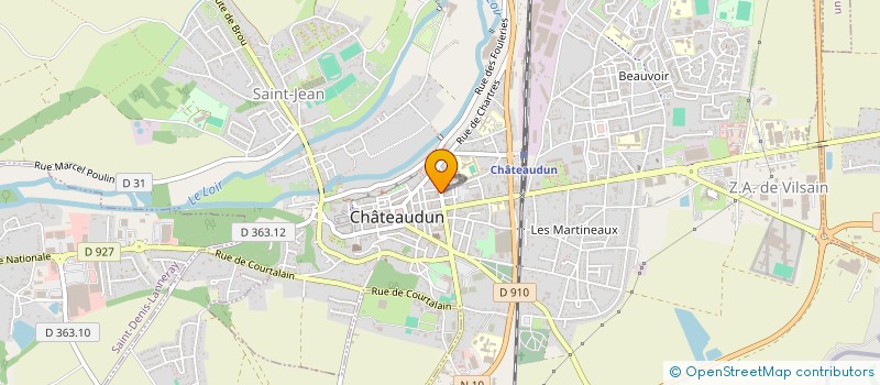 localisation de l'entreprise MONSIEUR SAID HOUMIDA à CHATEAUDUN