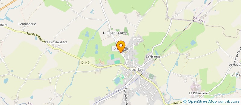 localisation de l'entreprise MONSIEUR SAID IBOURK  COURLAY