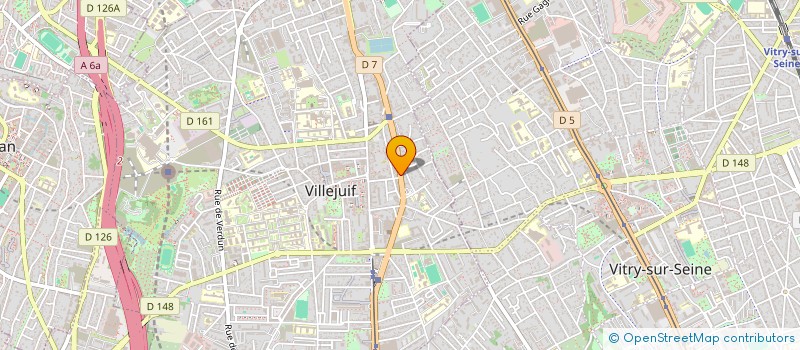 localisation de l'entreprise MONSIEUR SAID IDJEROUIDENE à VILLEJUIF