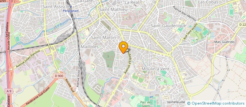 localisation de l'entreprise MONSIEUR SAID IKANE  PERPIGNAN