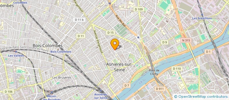 localisation de l'entreprise MONSIEUR SAID ISMAIL  ASNIERES-SUR-SEINE
