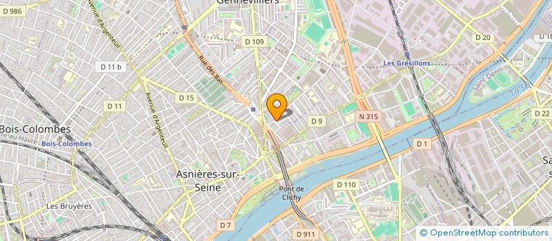 localisation de l'entreprise MONSIEUR SAID ISSAAD à GENNEVILLIERS