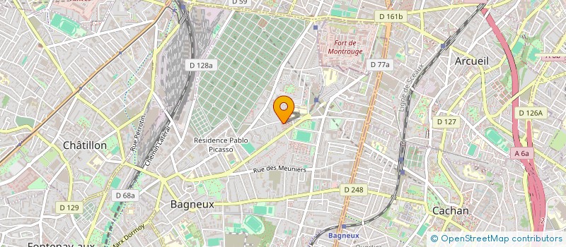 localisation de l'entreprise MONSIEUR SAID IZRAOUCHEME à BAGNEUX