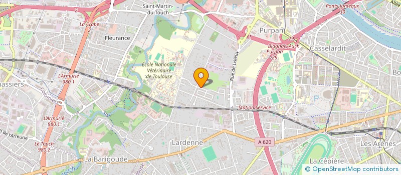 localisation de l'entreprise MONSIEUR SAID JAMALL IBRAHIM à TOULOUSE