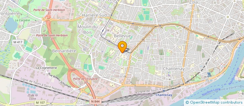 localisation de l'entreprise MONSIEUR SAID JAVID HASHEMI à NANTES