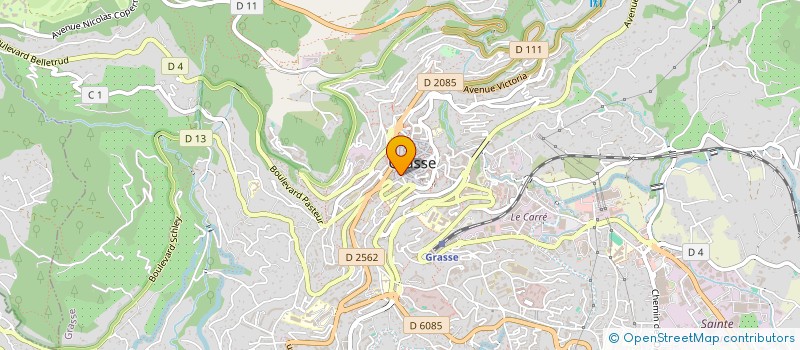 localisation de l'entreprise MONSIEUR SAID KACEM à GRASSE
