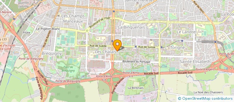 localisation de l'entreprise MONSIEUR SAID KACHOUH à RENNES