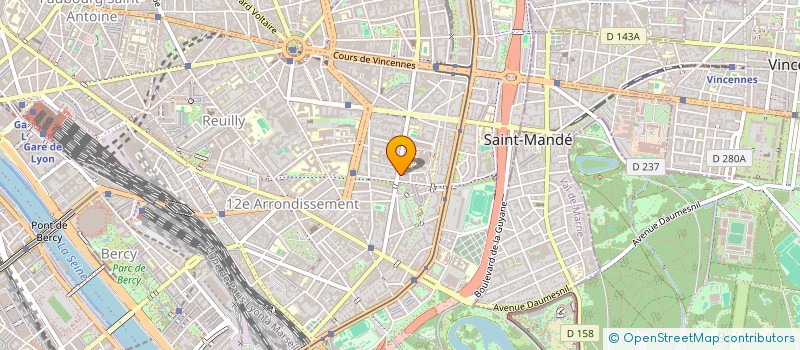 localisation de l'entreprise MONSIEUR SAID KACI  PARIS