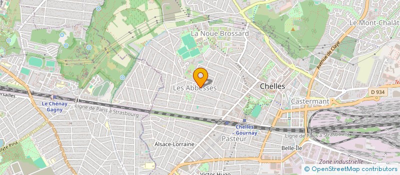 localisation de l'entreprise MONSIEUR SAID KAIS à CHELLES