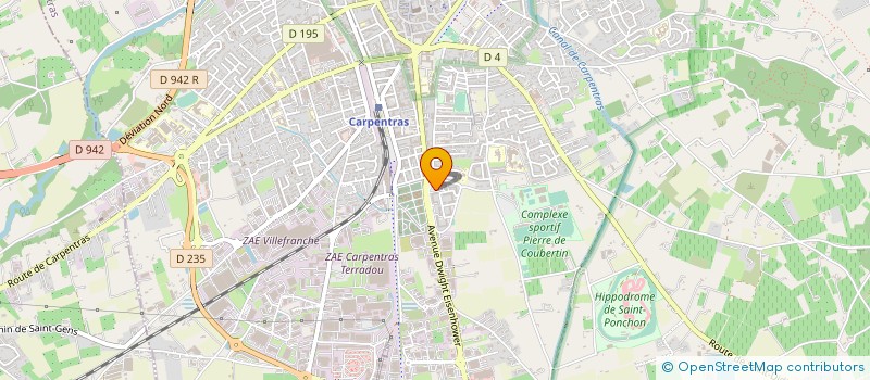 localisation de l'entreprise MONSIEUR SAID KAJOUAI à CARPENTRAS