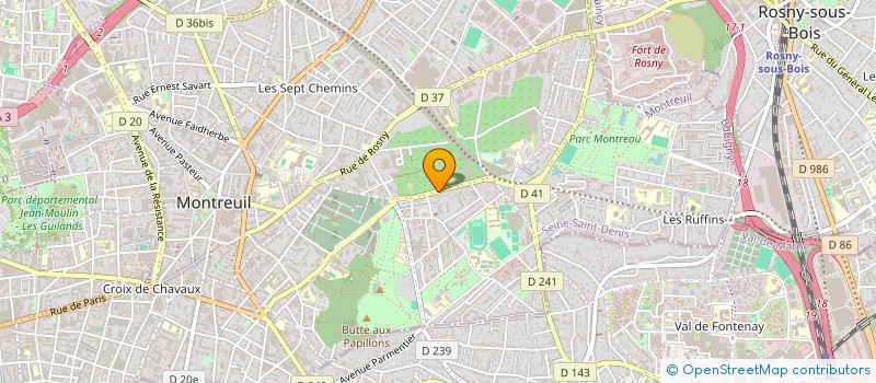 localisation de l'entreprise MONSIEUR SAID KAMARA à MONTREUIL