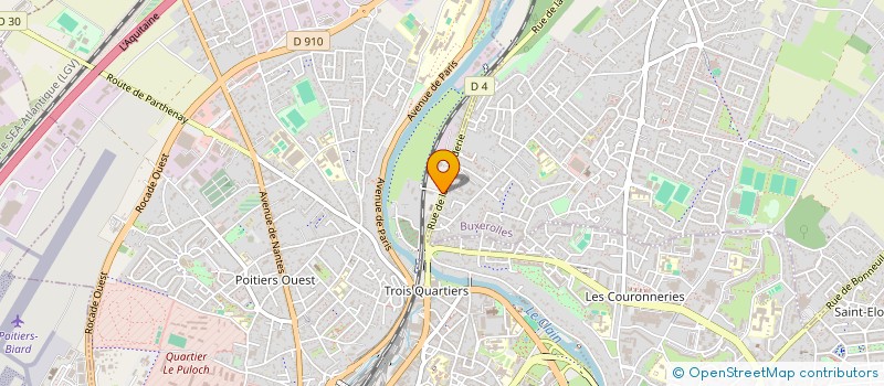 localisation de l'entreprise MONSIEUR SAID KANIA  POITIERS