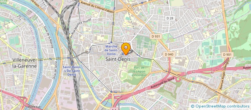 localisation de l'entreprise MONSIEUR SAID KARIM KHAN à SAINT-DENIS