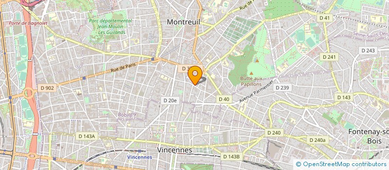 localisation de l'entreprise MONSIEUR SAID KHIMOUD à MONTREUIL