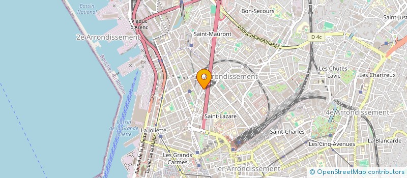 localisation de l'entreprise MONSIEUR SAID KHODAIDADKHIL à MARSEILLE