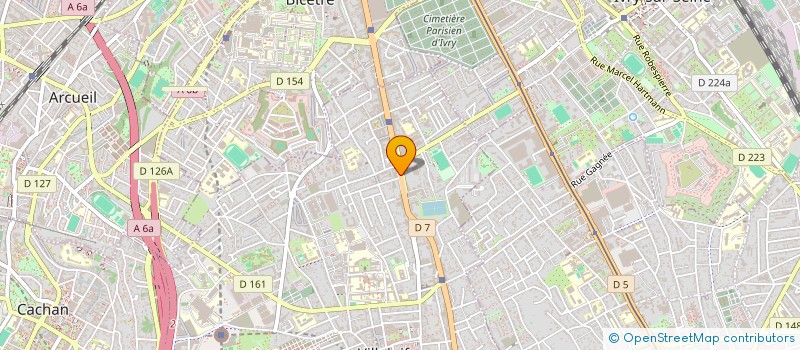 localisation de l'entreprise MONSIEUR SAID KHOUDALI  VILLEJUIF