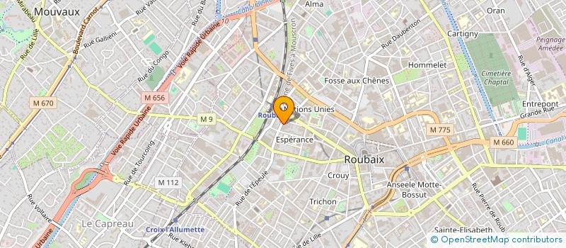 localisation de l'entreprise MONSIEUR SAID KORISSI à ROUBAIX