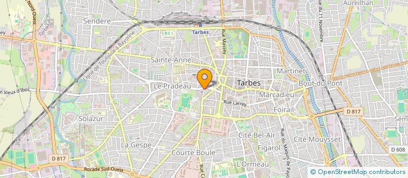 localisation de l'entreprise MONSIEUR SAID KOUCH  TARBES