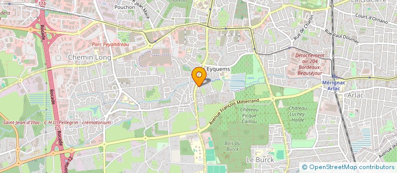 localisation de l'entreprise MONSIEUR SAID KOUMBASSA  MERIGNAC