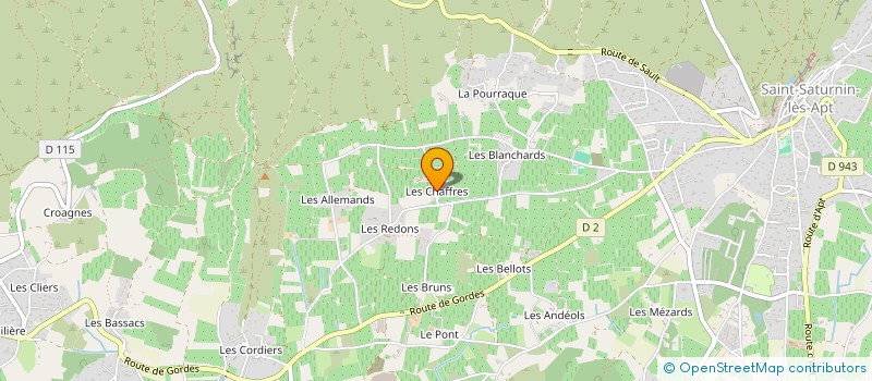 localisation de l'entreprise MONSIEUR SAID KOURANI à SAINT-SATURNIN-LES-APT