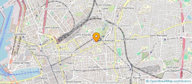 localisation de l'entreprise MONSIEUR SAID KROUSSA  MARSEILLE