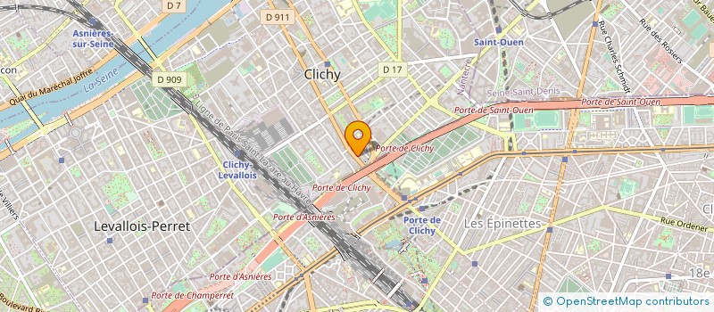 localisation de l'entreprise MONSIEUR SAID LAABOUS à CLICHY