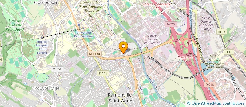 localisation de l'entreprise MONSIEUR SAID LABBORI  RAMONVILLE-SAINT-AGNE