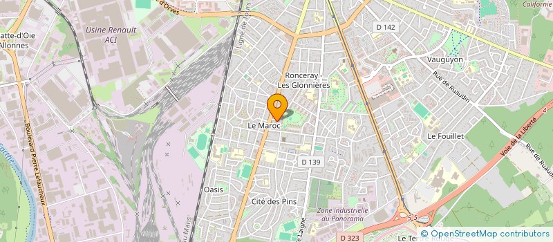 localisation de l'entreprise MONSIEUR SAID LAGHRIB  LE MANS