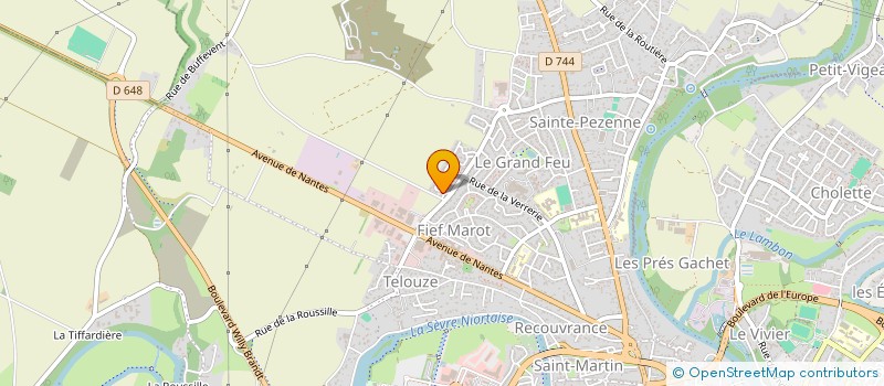 localisation de l'entreprise MONSIEUR SAID LAHROURI  NIORT