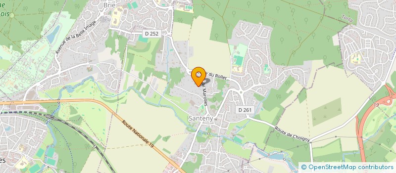 localisation de l'entreprise MONSIEUR SAID LAIFAOUI  SANTENY